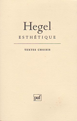 Book's Cover of Esthetique