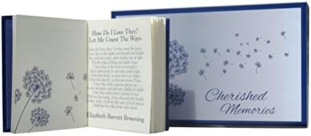 Memory Box with Book of Comfort Verse designed as a Bereavement Gift or keepsake in memory of a loved one