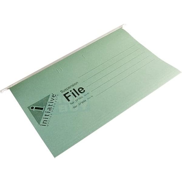 Pack Of 25 Green A4 Hanging Suspension Files Tabs Inserts Filing Cabinet Folders Amazon Co Uk Office Products