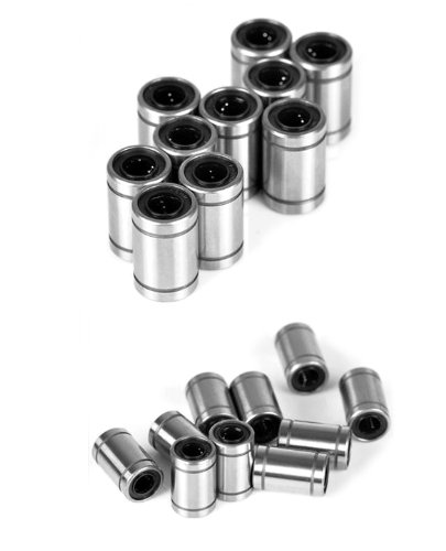 Hrph 10 Stück 12mm LM12UU Linear Kugellager Lager CNC LM Serie Liner Kugellager - 2
