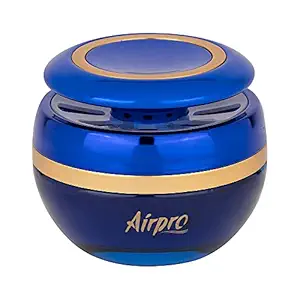 MAXEX Airpro Steller Car Gel Perfume and Air Freshener, Stardust, Floral Fragrance, 60 Days Life, Blue, 110 g