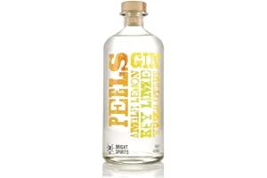 Bright Spirits Peels Gin | Zesty Citrus Craft Flavoured Gin | Distilled with Whole Fresh Citrus | 100% Natural Flavour | Award-Winning Craft | Small Batch Distilled | Juniper-Led | 40% ABV | 70cl