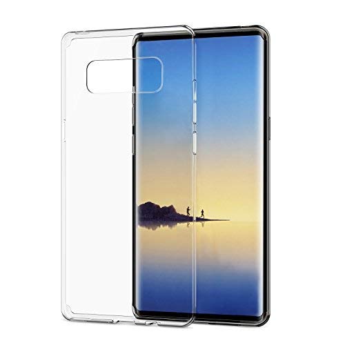 SPARIN Funda Samsung Galaxy Note 8  Carcasa Samsung Galaxy Note8 TPU Transparente  Flexibilidad  Funda de Silicona  Espalda Protecci  n Carcasa para Samsung Galaxy Note 8