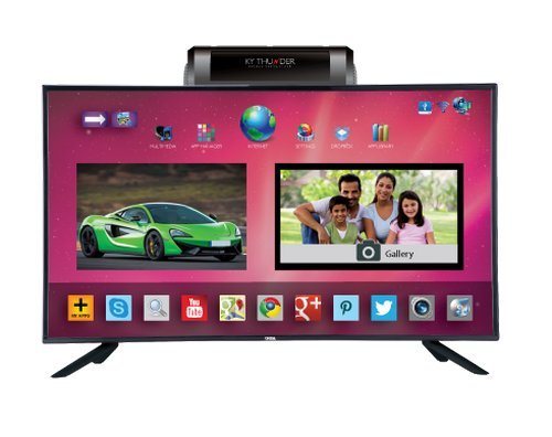 Onida 101.6 cm (40 Inches) Thunder Series Full HD LED Smart Android TV LEO40KYFAIN (Black)