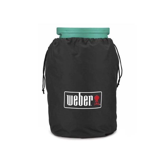 Weber Gasflaschenschutzhlle Fr 11 Kg Flasche Schwarz 159 X 227 X 38 Cm 7126
