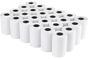 L LIKED 57x36 mm Thermal Paper Till Rolls Receipt Roll for Credit Card Machine, POS, EPOS（24 Rolls）