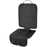 TECAROO Komfortable Autositzauflage in anthrazit | mit 2...