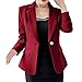 Price comparison product image Women Suit Jacket,Mosstars Ladies Work Office Slim Lapel Coat Simple and Versatile Long Sleeve Solid Button Pure Color Outerwear Tops