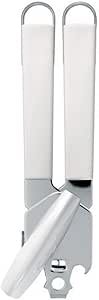 Brabantia 400629 Essential Line Can Opener with Plastic Handle, White