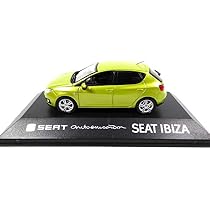 Miniature Voiture SEAT New Ibiza 1/43 – Métal, Sur Socle – Collection, Modèle Réduit – échelle 1:43