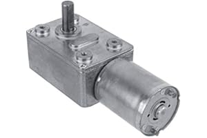 DC 12V Motor mit Getriebe Reversibles Schneckengetriebe Mit Hohem Drehmoment Dc-motor Getriebemotor Gesamtmetall 5/6/20/40/62 (rpm)(40rpm)