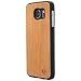 Produktbild Ultratec Schutzhülle für Samsung Galaxy S6, Naturholz-Hülle mit Special Eye, Kirschholz