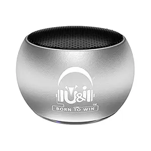 U & I Woof Series 3W Mini Speaker with TWS Function UiBS-2367 (Silver)