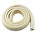ESUMIC® 2M Length Corner Guards Desk Table Corner Edge Cushions Protection Cover Table edge protection + 4 Corner (Milk)