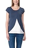 bellybutton Damen Umstands-T-Shirt Stillshirt 1/4 Arm-1766003 - 3