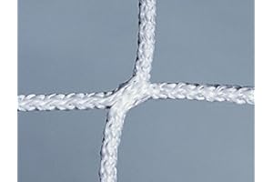 Netsportique Super Offerta! Rete da Calcetto - Futsal 3x2 m - Diametro 3mm - Anti UV e Interamente Rinforzata sul perimetro