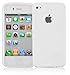 Produktbild Apple iPhone 4 / iPhone 4S Silikonhülle in WEIß von Cadorabo - S-Line Design TPU Schutzhülle für iPhone 4 / iPhone 4S – Handyhülle Bumper Case Backcover in MAGNESIUM WEIß