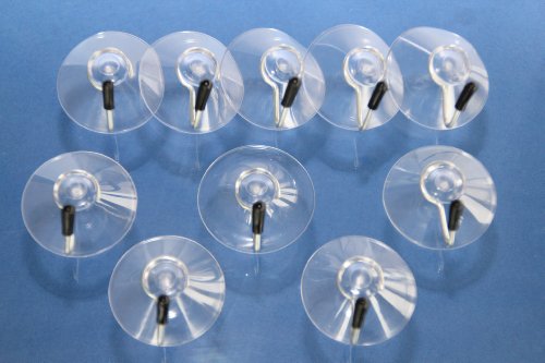 De-Plastik 3242 120 Bügelsauger / Ø 42 mm / transparent / 10er Set - 2