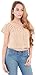 Estance Crochet Knitted Beige Woolen Crop Top RS.599.00