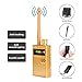 Produktbild TBDLG Anti Spy Detektor, Signal Detektor RF-Signal Spy Bug Detektor Wireless-Scanner Scan-GPS Tracker Finde,Gold