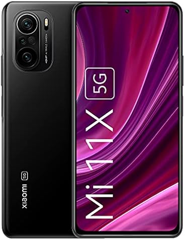 Mi 11X 5G Cosmic काला 8GB RAM 128GB ROM | SD 870 | DisplayMate A+ रेटेड E4 AMOLED