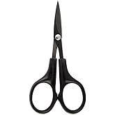 Ideen mit Herz Silhouette Scissors Stainless Steel Titanium Coated Extra Sharp 4.1 Inch Cutting Tool for Home, Crafts, Crafts