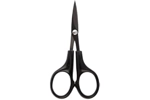 ‎IDEEN MIT HERZ Ideen mit Herz Silhouetten-Schere, aus Edelstahl, mit Titanbeschichtung, extra spitz, 10 cm | Schneidewerkzeug für Zuhause, Haushalt, Handwerk, Basteln, Büro | Ideal für feine Arbeiten (1)