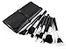 Zafos Silking 15Pcs Makeup Brushes Set, Soft Synthetic Foundation Eyeshadow Blusher Beauty Cosmetic Tools( Black) RS.679.00
