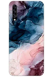 COBERTA Colorful Marble New Back Cover for Samsung Galaxy A50s ( Poly Carbonate | Multi-Coloured )