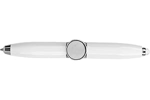 ROSVOLA Fidget Pen, Obrotowe Pióro Uwalniające Nastrój Uwalniające Stres Reflektor Signature LED Light Narzędzie do Pisania do Oświetlenia