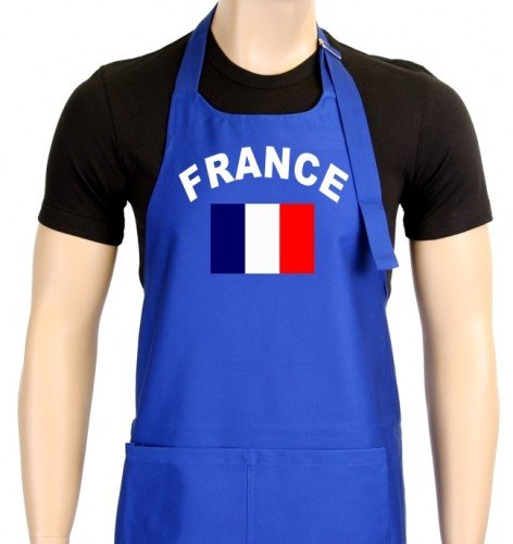 EM 2012 Grillschürze Frankreich Flagge, Blau
