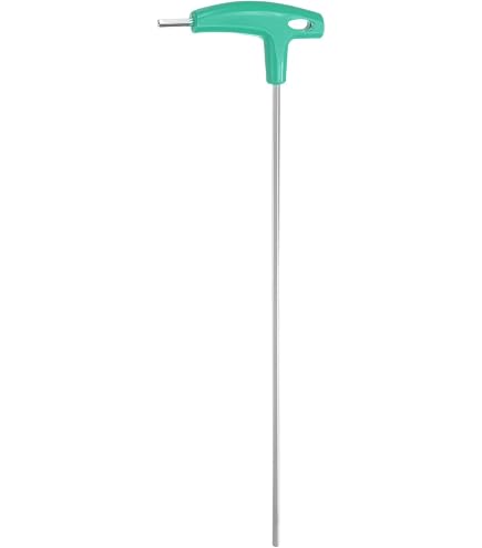 Uxcell Metric Extra Long Arm T-Handle Hex Key Wrench – 3mm To 10mm – Chrome Finish
