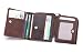 Produktbild DUEBEL Herren Leder Brieftasche / Münzfach / Münztüte - Hält 9 Kreditkarten, 1 ID Fenster, 1 Bill Kompartment, 1 Seite Reißverschluss Tasche