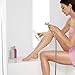[ 4 in 1 ] Hangsun Epilator F410 Hair Removal Kit Cordless Rechargeable Lady Shaver Wet and Dry + Pedicure Hard Skin Remover + Massage Roller for Women Skin Care