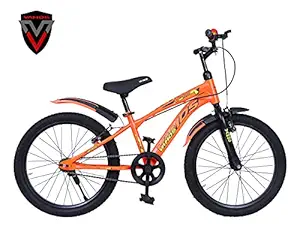 VAMOS V-100 20T Single Speed Cycle for Kids Girls & Boys (Ideal for 7 to 9 Years and Height 36