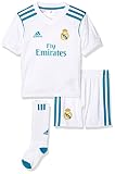 uniforme real madrid 2019 portero Brand New With Tags adidas Real H Mini Conjunto Equipación, Unisex, Blanco (azuint), 98