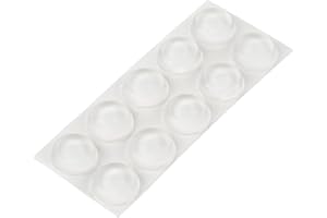 haggiy Elastic Buffer Cylindrical - Ø13mm, Höjd 4mm, transparent (20 Pcs)
