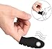 Enlove Erotik Fingervibrator mit Herausnehmbarem Bullet Vibrator inklusive Batterien Silikon Starkes Motor G-Punkt Tickler Klitoris Orgasmus Fingerüberzieher Leise Wasserdicht Klitorisvibrator Massager Sexspielzeug für Frauen, Männer & Paare Vorspiel Stimulation Schwarz