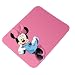 Clapcart Minnie Mouse Soft Design Printed Rubber Base Mat finish Mouse Pad For PC / Laptop - Multicolor RS.109.00