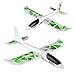 Produktbild LED Die Flugzeug, mamum Schaumstoff Werfen Glider Trägheit LED Nacht Aircraft Spielzeug Hand Launch Flugzeug Modell Einheitsgröße grün