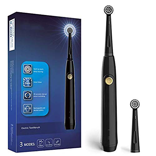 Preisvergleich Produktbild BetterAngel Schallzahnbürste, elektrische Zahnbürste reinigt Zähne wie EIN Zahnarzt, wiederaufladbar, 4 Stunden Ladezeit mindestens 30 Tage Verwendung, 5 Optionale Modi, wasserdicht