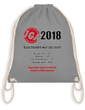 JGA Junggesellenabschied - Bauchladen war gestern! 2018 - Turnbeutel I Gym Bag