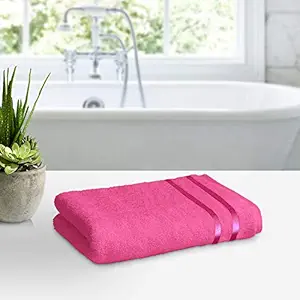 Story@Home Cotton Bath Towel 450 GSM (Pink)