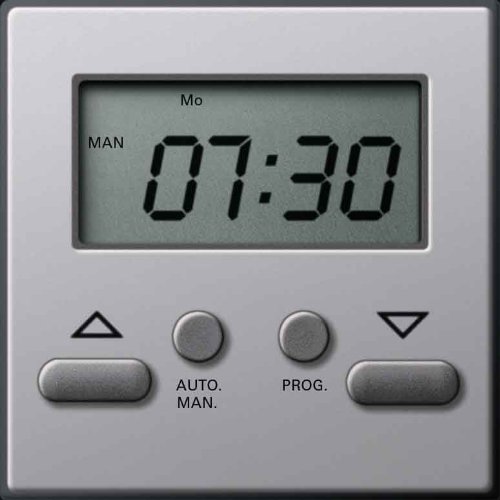 Preisvergleich Produktbild Gira 0841203 Aufsatz Jalousie Easy Gira E22 Aluminium