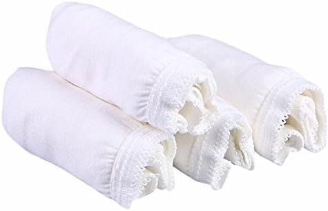 Cool Ring 4 Pack Disposable Underpants for Parturient Women Hospital Briefs Cotton Travel Knickers Panties Underwear (XL)
