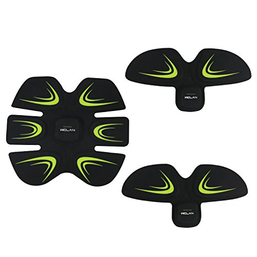 Fitness-Gerät AB Bauchtrainer Fitnessgürtel Elektroschock Trainingsgeräte Bauch Abdominal Schlank Toning Belt für Männer und Frauen - 7