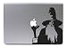 Produktbild Hellweg Druckerei Decal in deiner Wunschfarbe MacBook Air Pro 13" für Gandalf Herr der Ringe Fans 18x20 cm Laptop Aufkleber Sticker Skin
