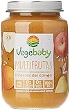 Alérgenos: No contiene Vegebaby, Potito de fruta para bebé (Multifrutas) - 8 de 190 gr. (Total 1520 gr.)