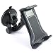 Produktbild scozzi KFZ Halter für [Apple iPhone X 10 8 7 6 6s 5 5s 5c 4 4s 3 3G 3Gs XS Max XR SE Plus | iPad Air 2 Mini 4 3 2 Pro 10.5 9.7] Auto Halterung