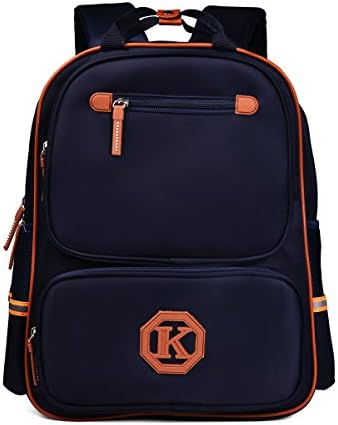 Children's Backpack School Rucksacks for Girls Boys,Waterproof Durable Nylon Bag for 1-6 Grade School Students Daily Use and Outdoor Activities